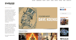 Desktop Screenshot of e-volvedmagazine.com